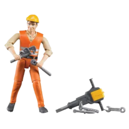 Figurka robotnika z...