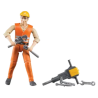 Figurka robotnika z akcesoriami Bruder 60020