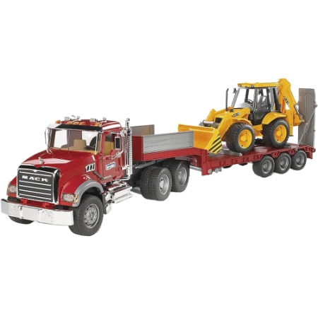 MACK z naczepą i ładowarką...