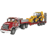 MACK z naczepą i ładowarką BRUDER 02813